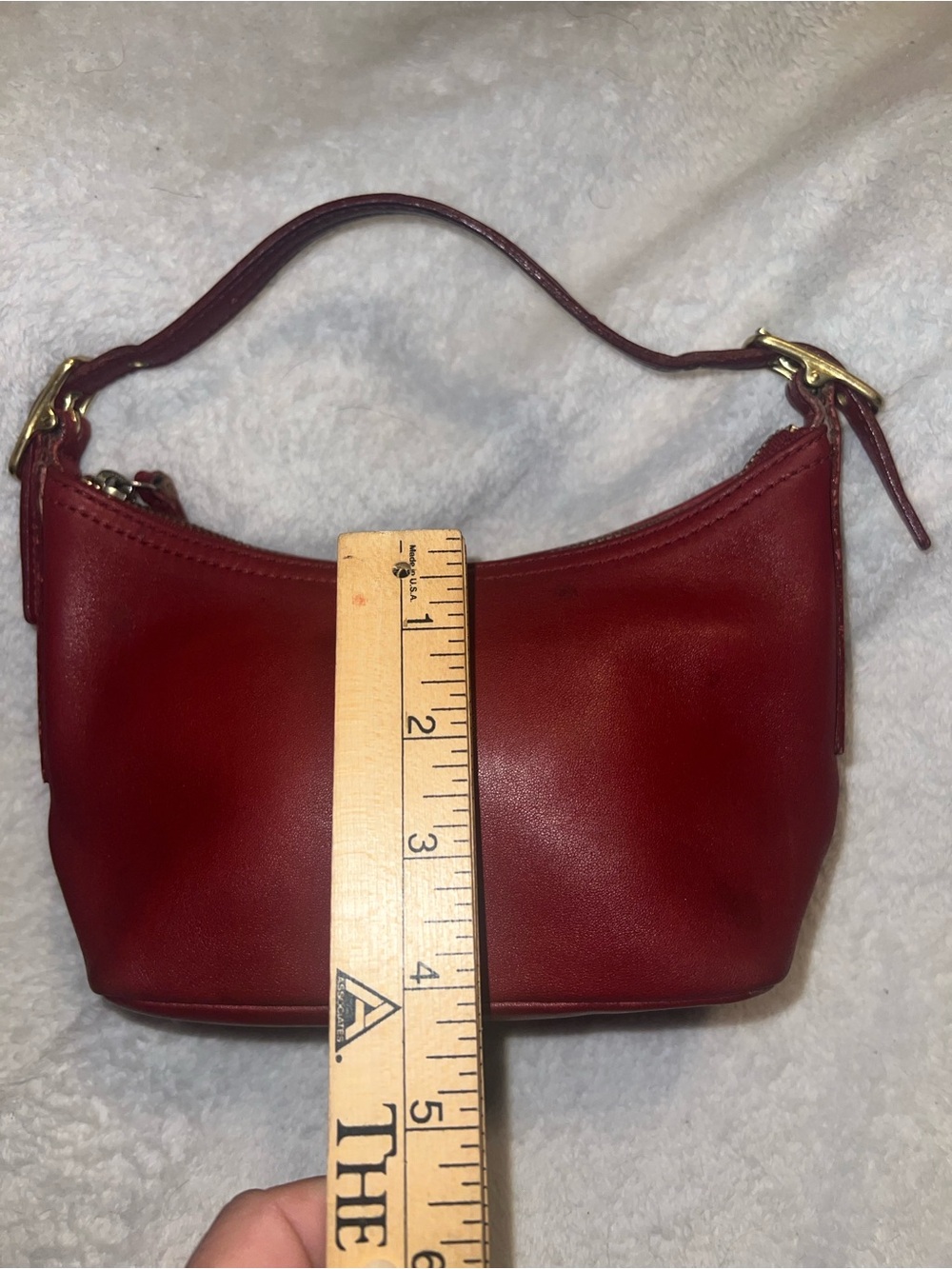 Vintage Y2K Coach mini red legacy No 9844 - Picture 12 of 13